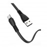 Кабель USB - Type-C 1м Hoco X40  2,4А/12W, ПВХ, плоский