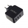 Адаптер 220V->3*USB 4.8A белый, черный Perfeo PF_A4134/PF_A4135