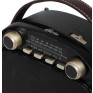 Радиоприемник Ritmix RPR-040 (Fm/BT/USB/microSD/акб.18650) черный (18,5х13х8,5см)