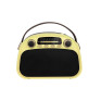 Радиоприемник Ritmix RPR-040 (Fm/BT/USB/microSD/акб.18650) лимон(18,5х13х8,5см)