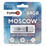 Флэш-диск Fumiko 64GB USB 2.0 Moscow белый