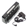 Часы настольные  VST-763W зел.цифры (дата, темп., 220V+2*ААА)