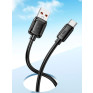 Кабель USB - Type-C 1м Hoco X115  5А/100W, ПВХ, черный