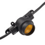 Уличная гирлянда Белт Лайт PBL-S40/ L24м, E27, IP65 (универ.креп. 40л не компл)