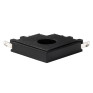 Коннектор MTR16 L-образный CL-BL черный Jazzway