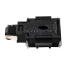 Коннектор MTR16 T-образный CT-BL черный Jazzway