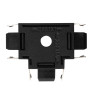 Коннектор MTR16 T-образный CT-BL черный Jazzway
