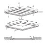 Светод. панель Jazzway PPL 595/U Opal 50W 6500K IP40 универс (равномерно)