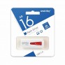 Флэш-диск SmartBuy 16GB USB 3.0 Iron белый / красный