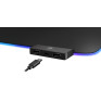 Коврик для мыши Defender XXL Light (780x300x4мм) RGB подсветка 50009