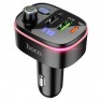 MP3 FM модулятор автомоб. Hoco E62 Fast (Bluetooth, 2*USB, PD)