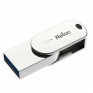 Флэш-диск Netac 32GB USB 3.0 U785С Dual (USB+TypeC) серебристый