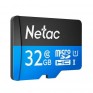 Карта памяти microSDHC Netac 32Gb P500 Class 10 UHS-1 90MB/s без адапт