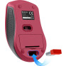 Мышь беспроводная Defender MM-935 Accura, красная 52937 (2ААА не в комп.)
