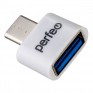 Адаптер OTG USB(гнездо) - microUSB Perfeo (PF-VI-O010) PF_B4995/4997