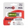 Флэш-диск Fumiko 4GB USB 2.0 Paris зеленый