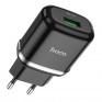 Адаптер сетевой с кабелем USB - microUSB 3A QC3.0 Hoco N3 огнестойкий