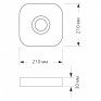 Светодиодный (LED) модуль M Smartbuy 60W 6500K SBL-M-60W-65K
