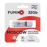 Флэш-диск Fumiko 32GB USB 2.0 Moscow белый