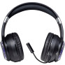 Гарнитура Bluetooth Defender B400, RGB (полноразм., microSD) черная 63400