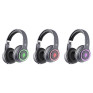 Гарнитура Bluetooth Defender B571, RGB (полноразм., microSD) серая 63571
