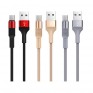 Кабель USB - microUSB Borofone BX21 1м 2,1А ткань