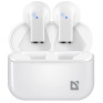 Гарнитура Bluetooth Defender 955 TWS, белая 63955