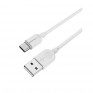 Кабель USB - Type-C 1м Borofone BX14  3А/18W, ПВХ