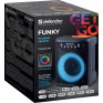 Колонка портативная Defender Funky (10Вт/1800mAh) черная 65053