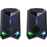 Колонки Defender 2.0 Rocket, 6Вт, USB, LED подсвет., черные 65094