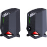 Колонки Defender 2.0 Rocket, 6Вт, USB, LED подсвет., черные 65094