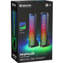 Колонки Defender 2.0 SkyPulse, 10Вт, USB, LED подсвет., черные 65097