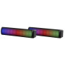 Колонки Defender 2.0 SkyPulse, 10Вт, USB, LED подсвет., черные 65097