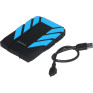 Жесткий диск HDD A-Data 1Tb 2.5'' HD710 Pro USB 3.0 синий, прорезиненный, антишок