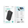Внешний аккумулятор 30000mAh Borofone BJ56B (in - T,M/out - 2U,T) черный