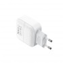 Адаптер сетевой Type-C + USB PD18W / QC3.0 Borofone BA46A