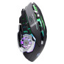 Мышь беспроводная SmartBuy SBM724AGK игровая, черная, RGB, встр.АКБ, БЕЗЗВУЧ.