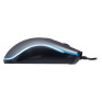 Мышь проводная SmartBuy SBM-713G-G USB, игровая, черно-серая металл