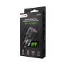 Адаптер автомобильный USB + Type-C 3А QC3.0 18W + PD30W Fumiko CC05