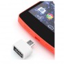 Адаптер OTG USB2.0 - microUSB (гн/шт) Fumiko MA15