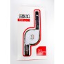 Кабель USB - lightning/microUSB 1м (2 в 1) автосмотка