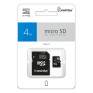 Карта памяти microSDHC SmartBuy 4Gb Class 10 с адаптером