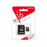 Карта памяти microSDHC SmartBuy 16Gb Class 10 с адаптером