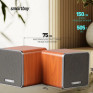 Колонки SmartBuy 2.0 Cubes, 6Вт, USB, дерево, коричневые SBA-4700