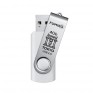 Флэш-диск Fumiko 4GB USB 2.0 Tokyo белый