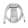 Кабель USB 2.0 A->B 3м для принтера Telecom (TC6900-3.0M)