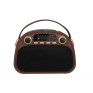 Радиоприемник Ritmix RPR-040 (Fm/BT/USB/microSD/акб.18650) шокол(18,5х13х8,5см)