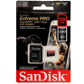 Карта памяти microSDHC SanDisk 128Gb ExtremePro A2, V30, U3 200MB/s с адапт