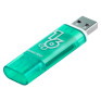 Флэш-диск SmartBuy 16GB USB 2.0 Glossy зеленый (цветная упаковка)