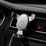 Автомоб. держатель Hoco CA56 Plus в дефлектор, гравитационный, черный
